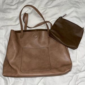 Tote with removable bag